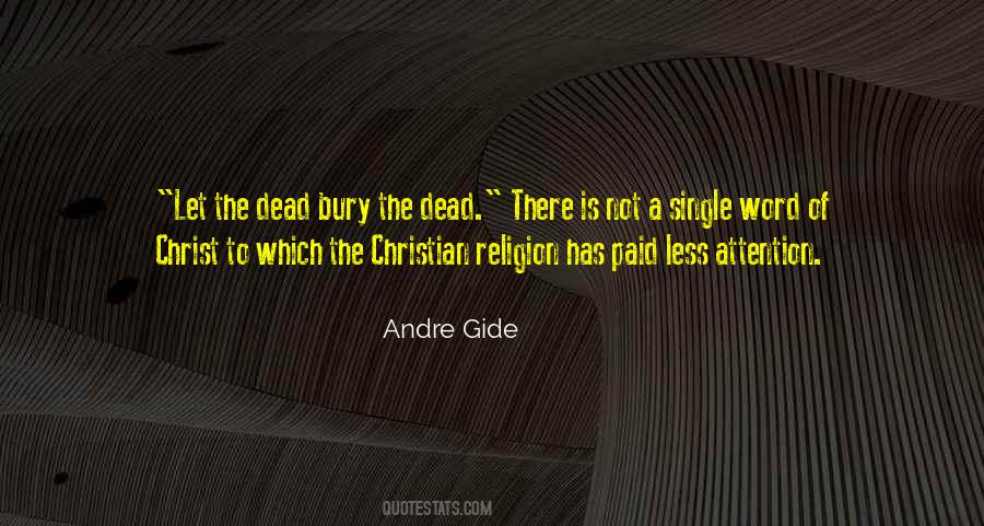 Bury The Dead Quotes #1214724