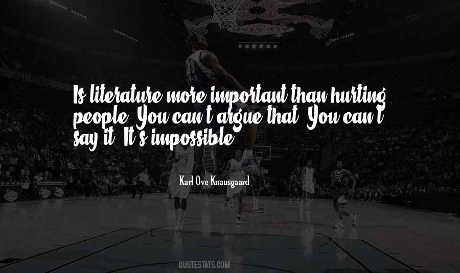 Hurting More Quotes #109536