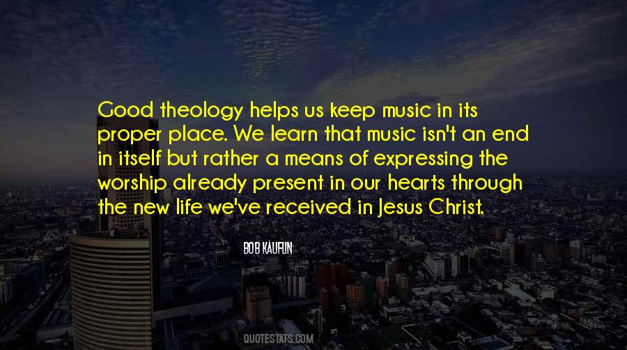 Jesus Music Quotes #1599991