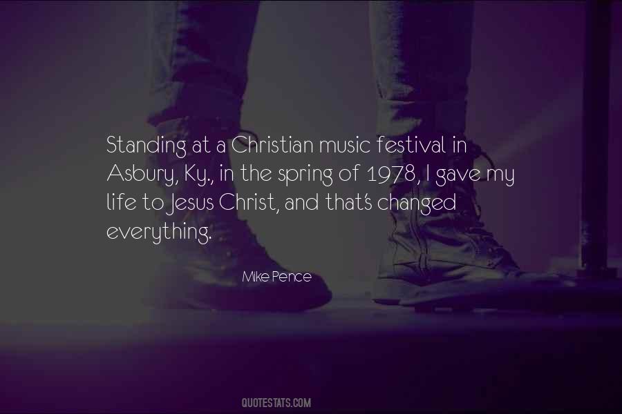 Jesus Music Quotes #1828228
