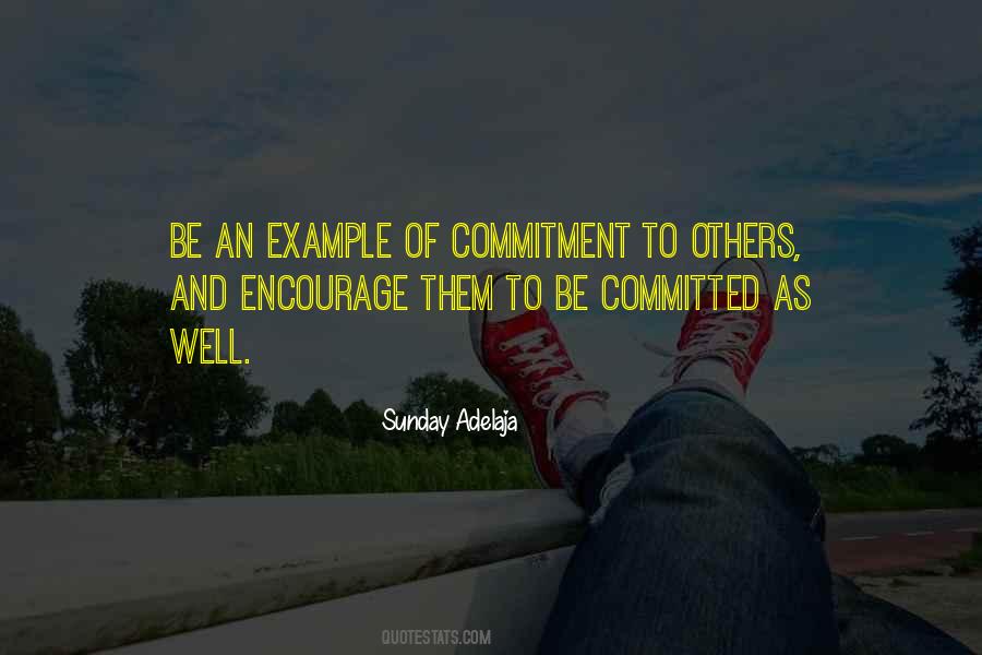 Be An Example To Others Quotes #1866597