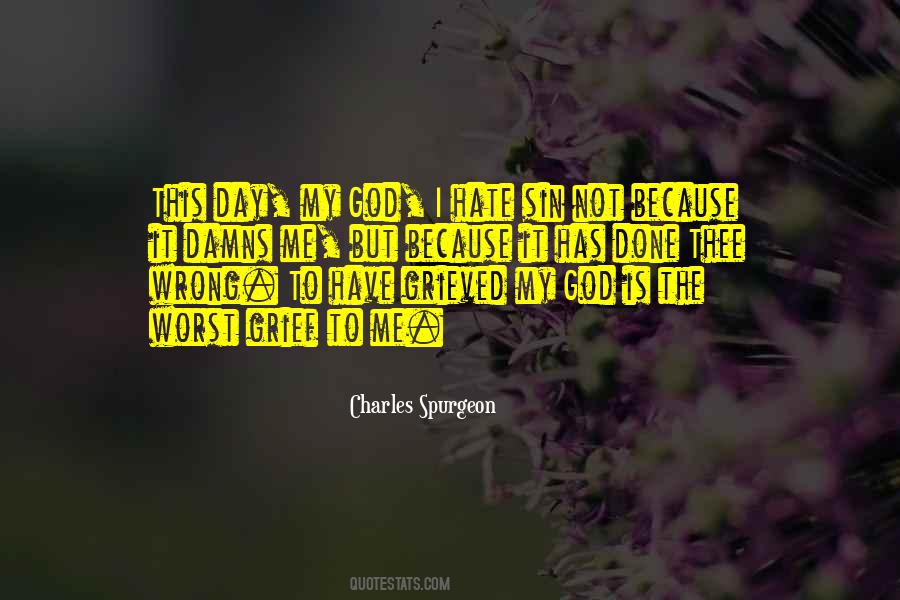 God Grief Quotes #1187654