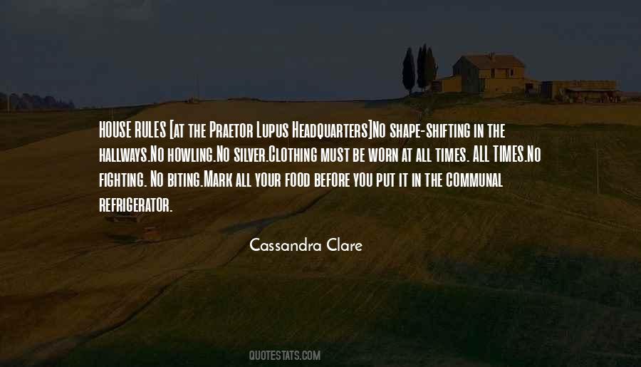House Food Quotes #387486
