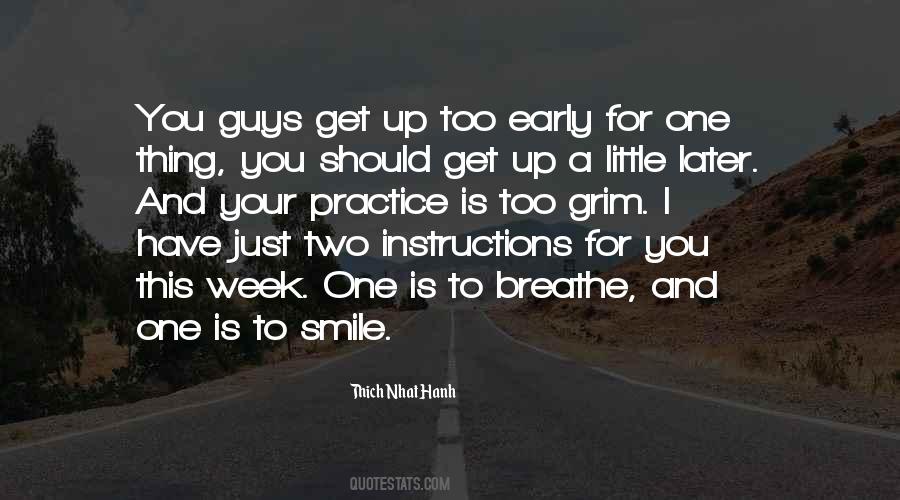 Breathe Smile Quotes #1000866