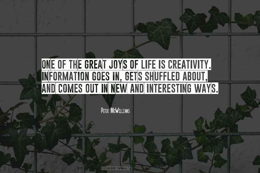 Great Creativity Quotes #1001936