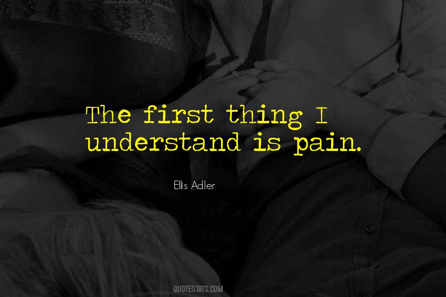 Pain Reality Quotes #1803180