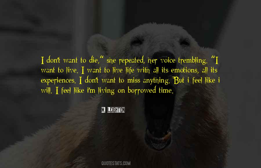 Miss Life Quotes #504178
