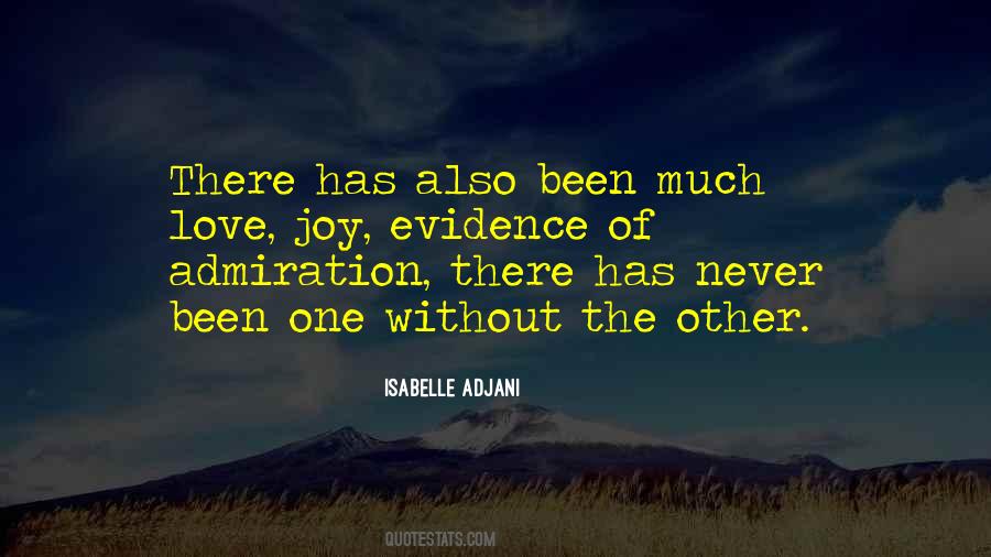Admiration Love Quotes #1060395