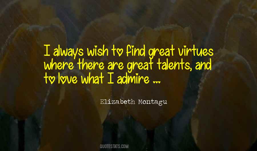 Admiration Love Quotes #1119607