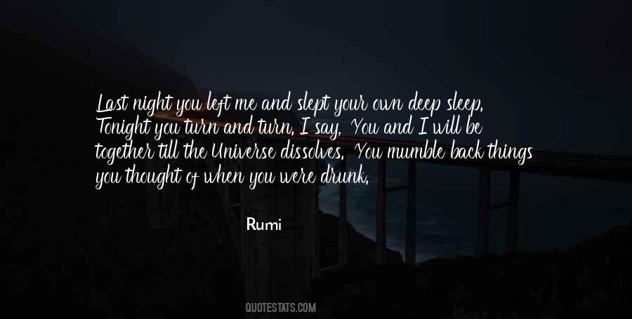 If Tonight Is My Last Quotes #317246