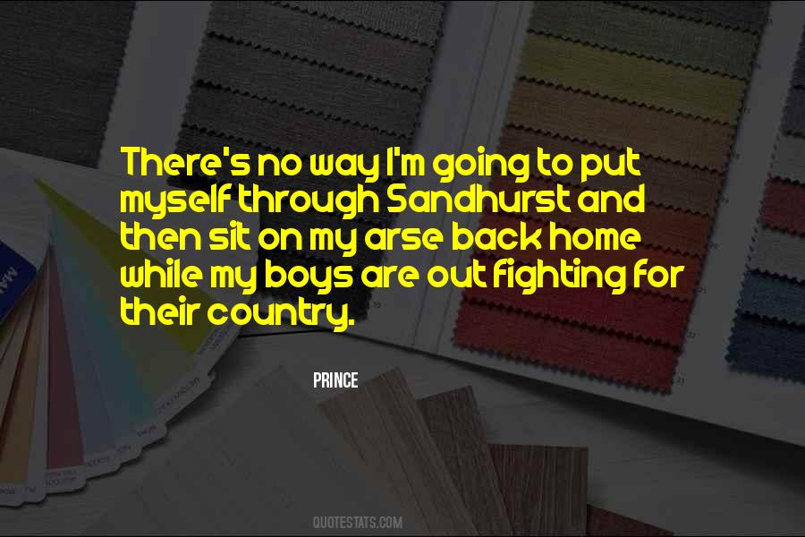 Fighting For Country Quotes #1021794