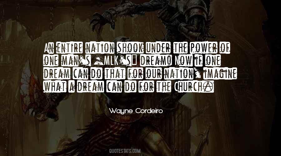 What One Man Can Do Quotes #1257992