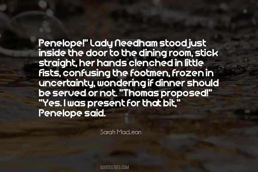 Dinner Lady Quotes #1579187