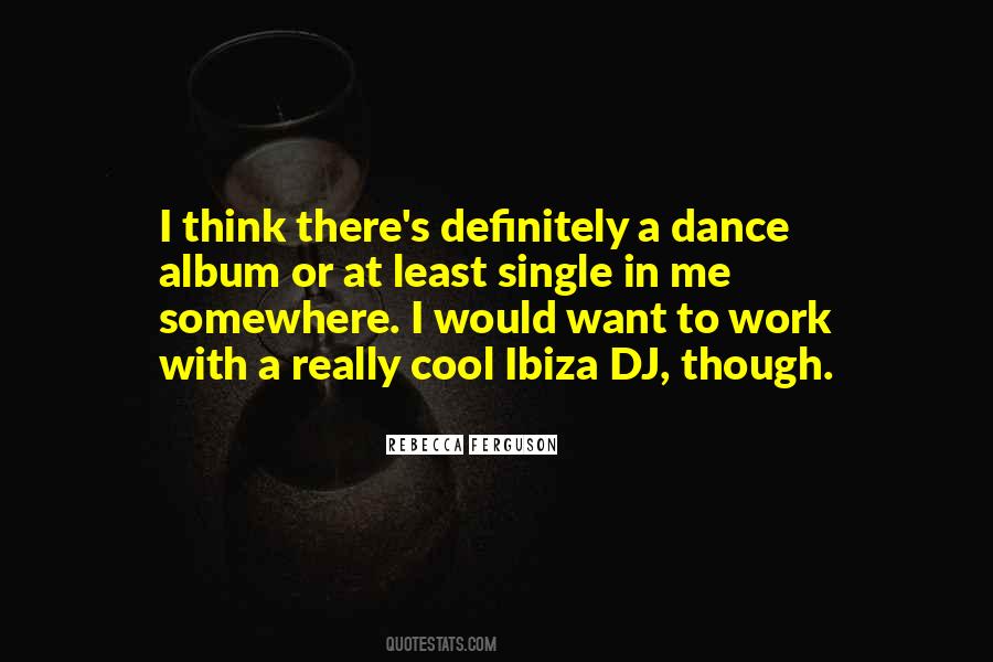 Cool Dance Quotes #275168