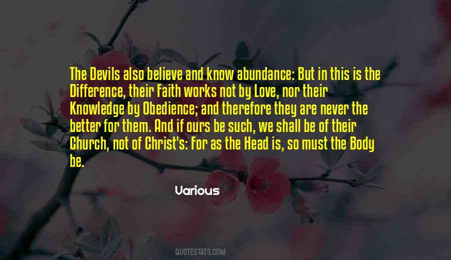 Faith Obedience Quotes #101240