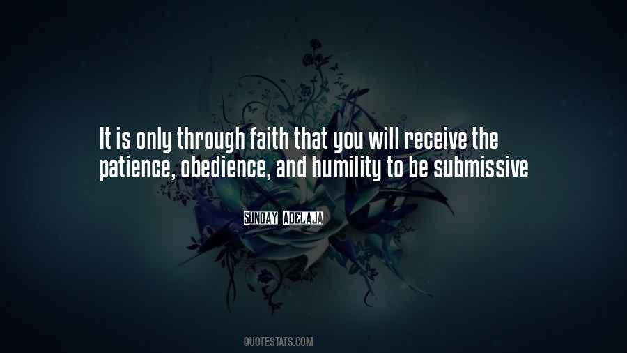 Faith Obedience Quotes #1307481