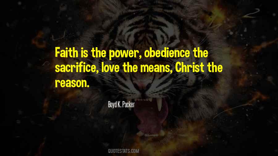 Faith Obedience Quotes #1402214