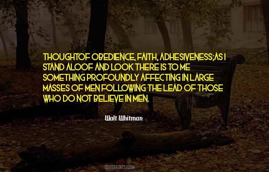 Faith Obedience Quotes #256152