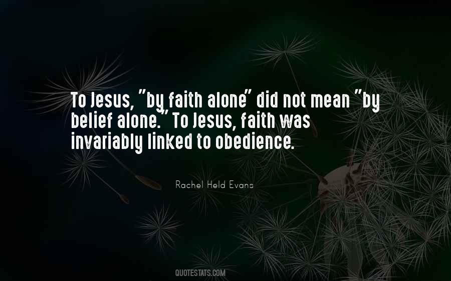 Faith Obedience Quotes #372483