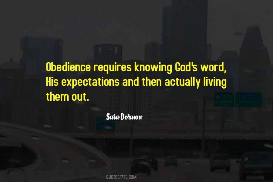 Faith Obedience Quotes #936860