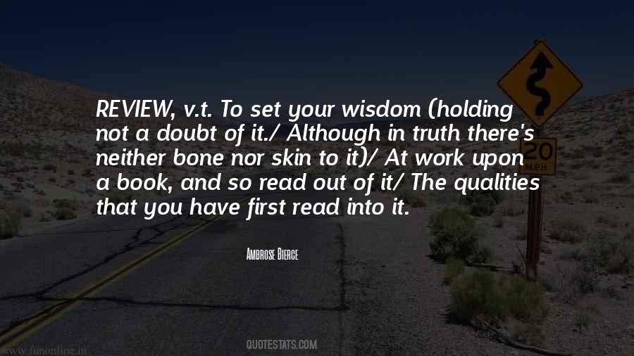The Book Of Wisdom Quotes #1689935