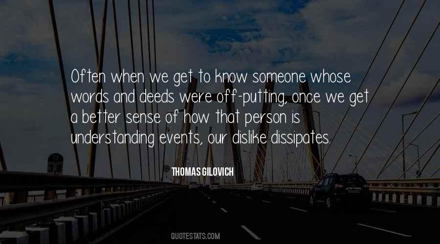Quotes About Understanding A Person #1357135