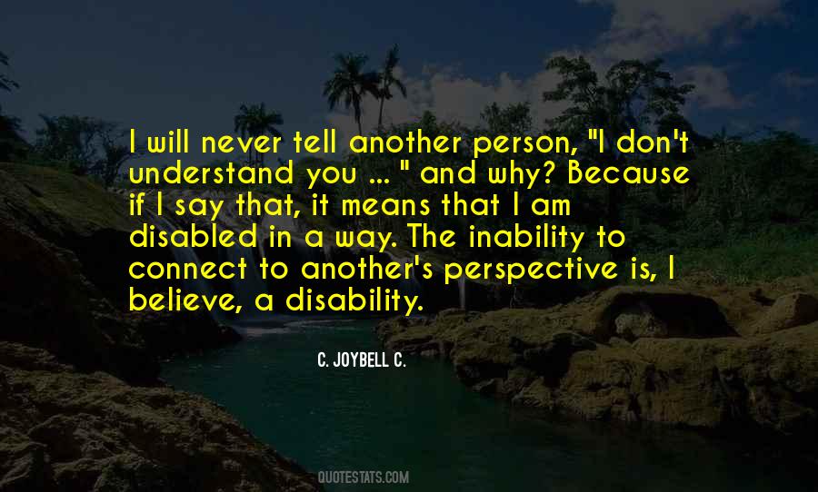 Quotes About Understanding A Person #55174