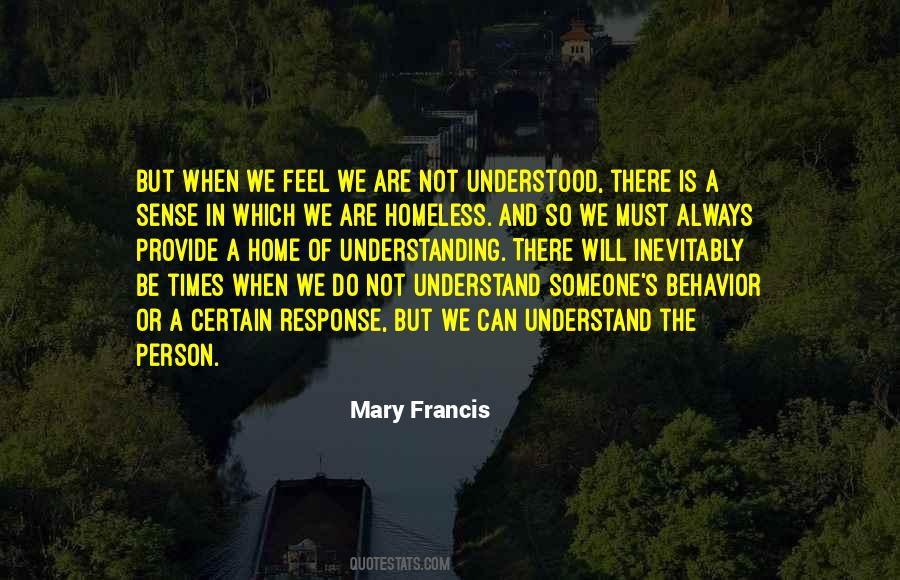 Quotes About Understanding A Person #608234