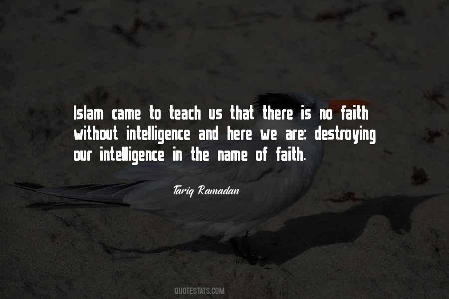 Quotes About Faith Islam #1602110