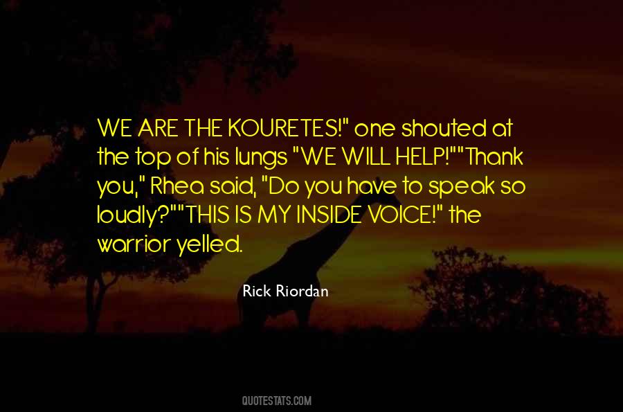 We Will Help You Quotes #1782169