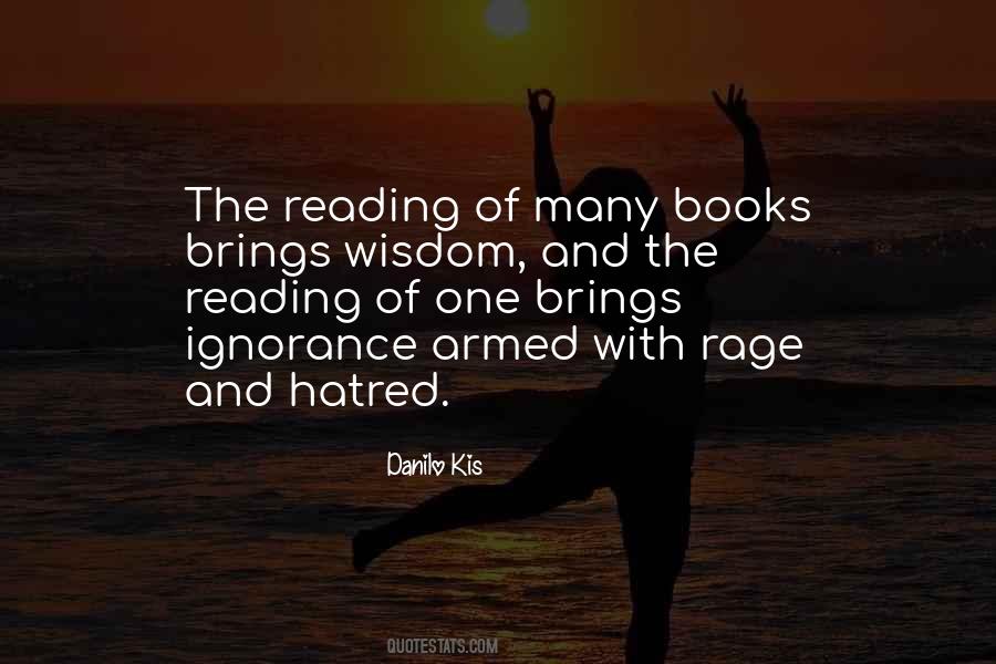 Reading Ignorance Quotes #282635