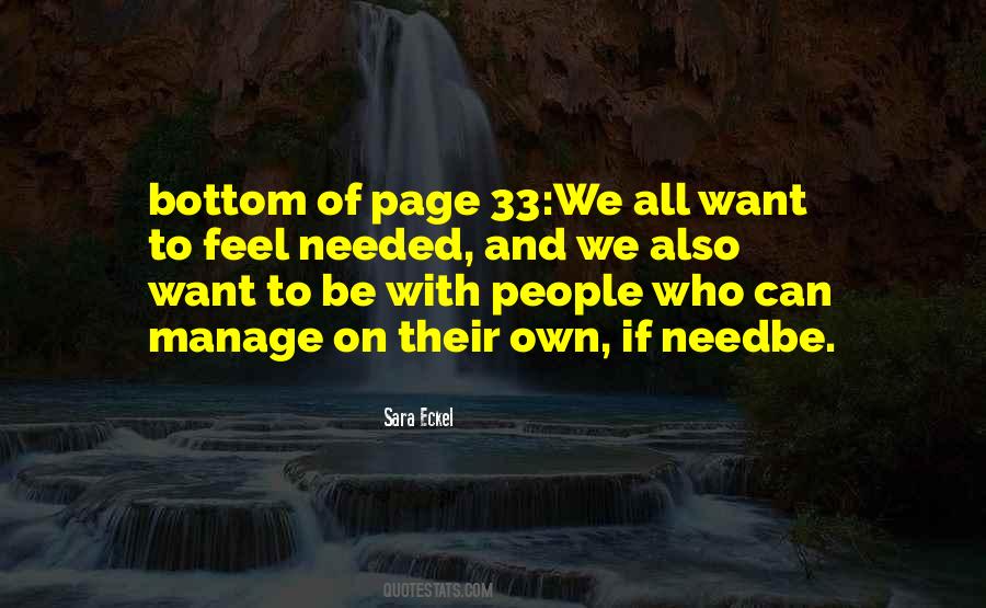 We All Want Quotes #1135602