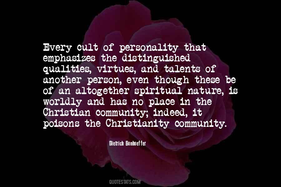 Quotes About Nature And Personality #1021734