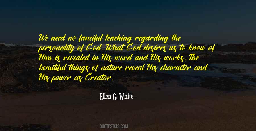 Quotes About Nature And Personality #75107