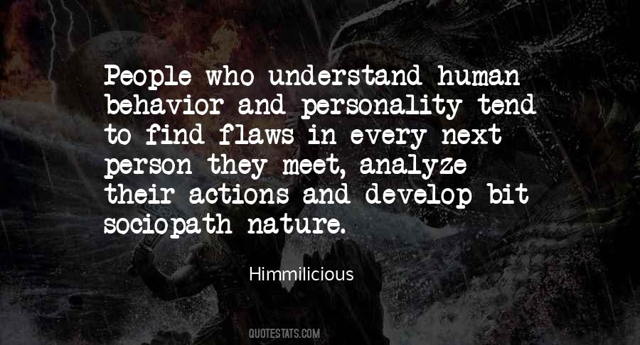 Quotes About Nature And Personality #892536