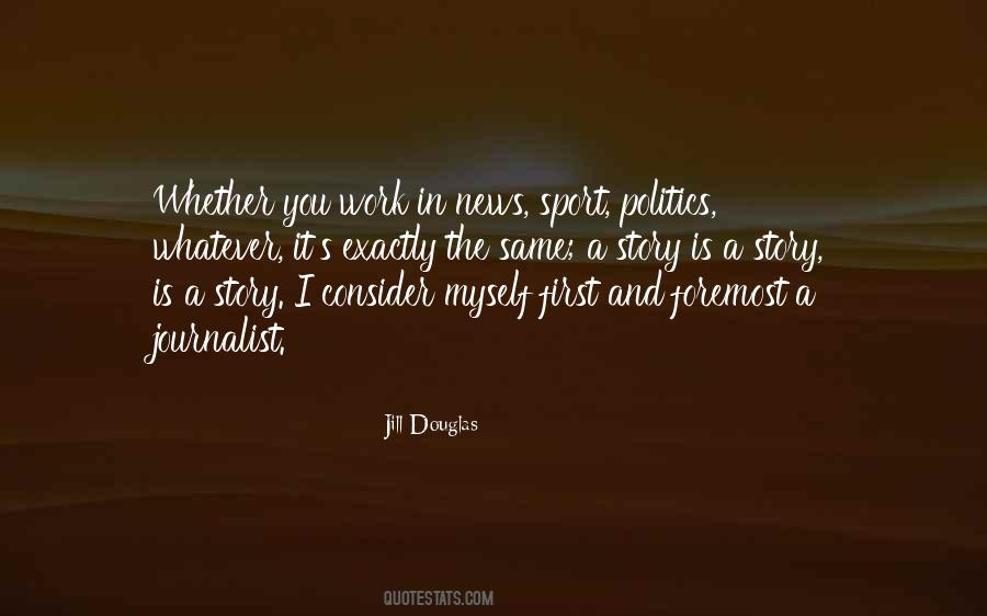 Sport And Politics Quotes #124022
