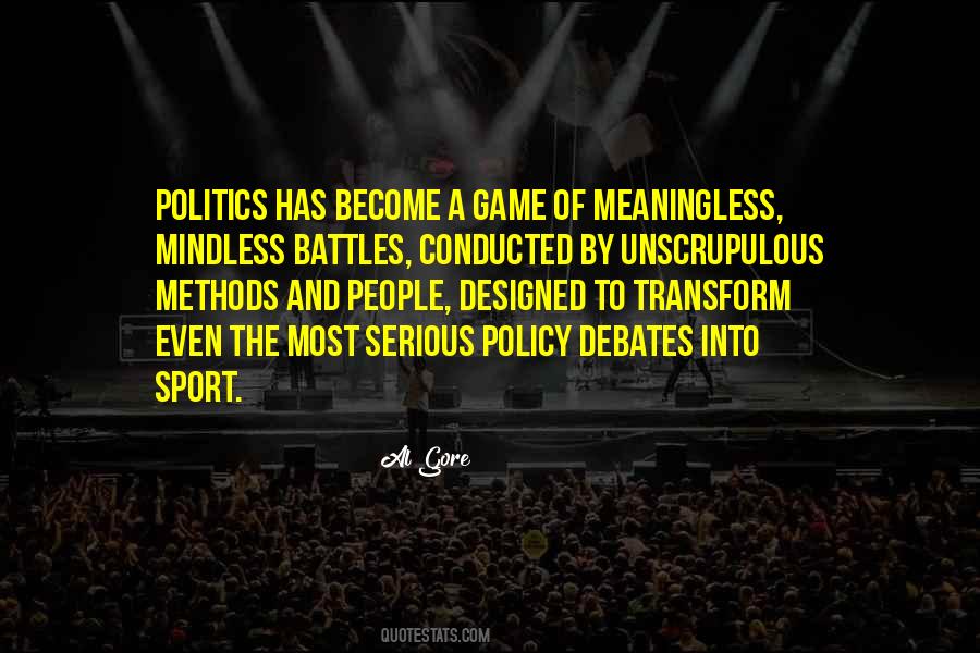 Sport And Politics Quotes #174467