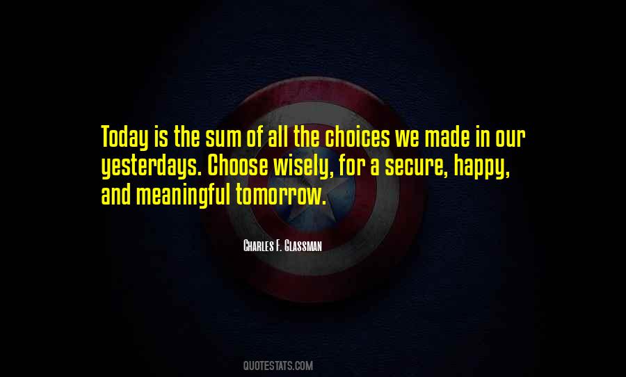 Choose Happy Quotes #1040362