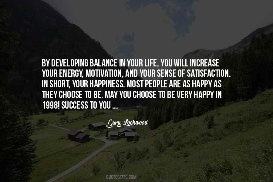 Choose Happy Quotes #1430385