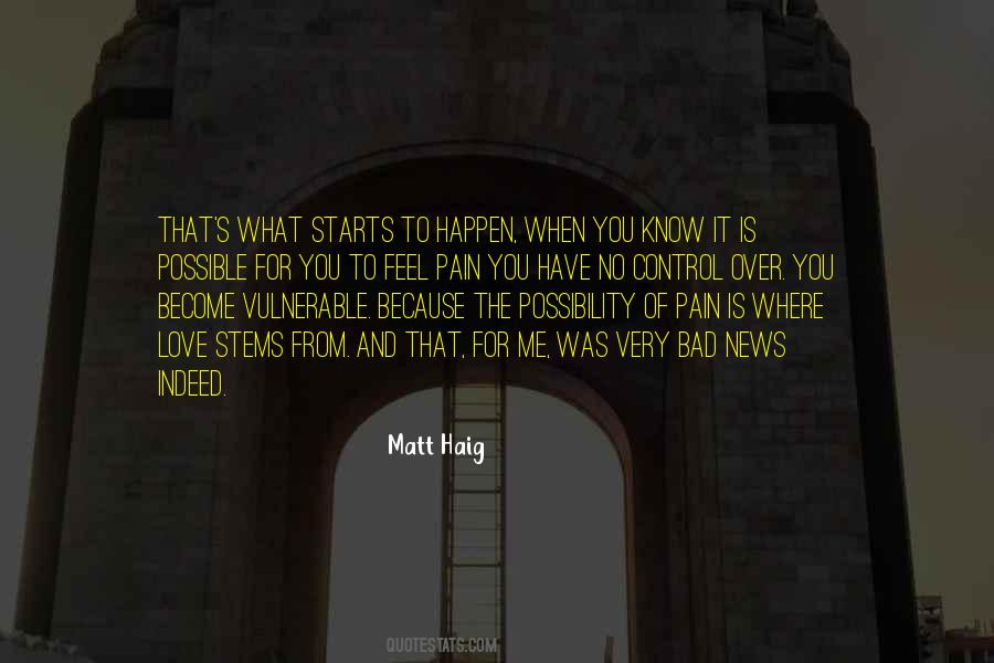 Pain That You Feel Quotes #1153326