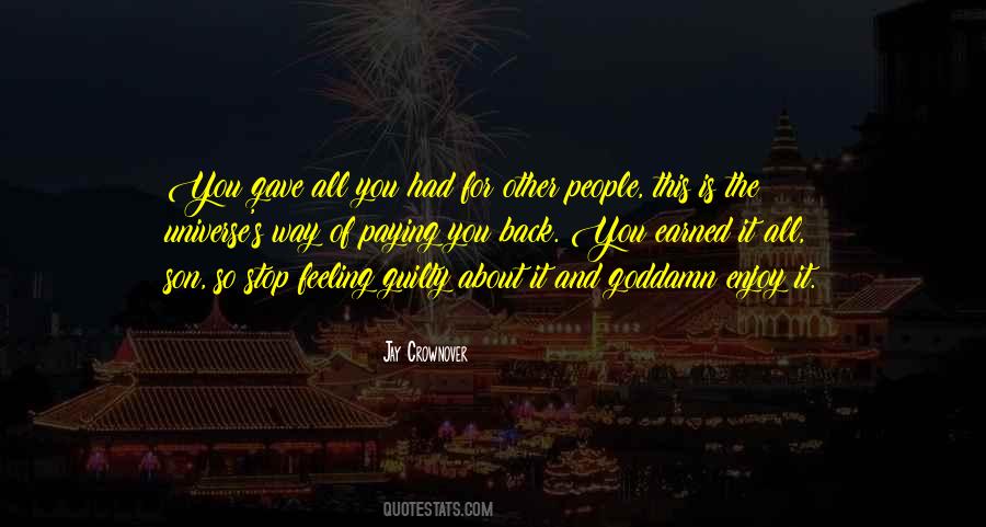 Stop Feeling Quotes #241194