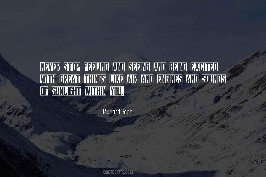 Stop Feeling Quotes #284669