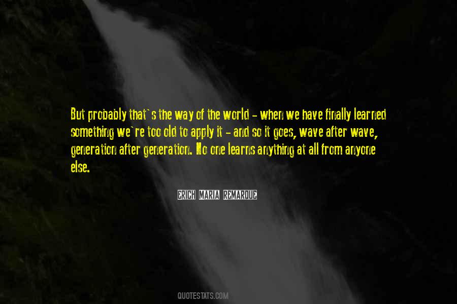 Wave After Wave Quotes #376484