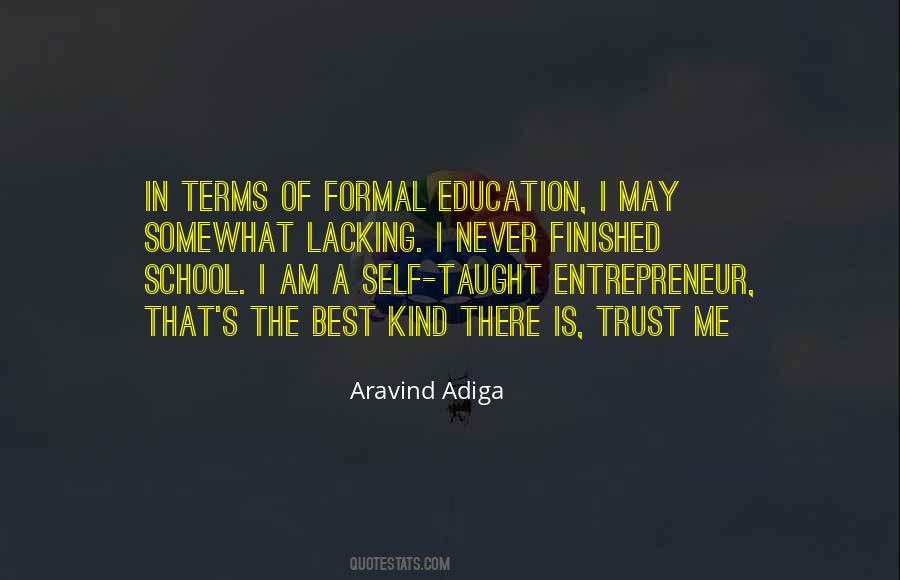 School Trust Quotes #1412005