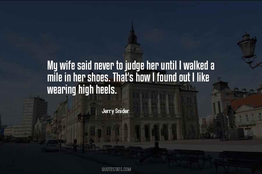 High Heels Shoes Quotes #1426762
