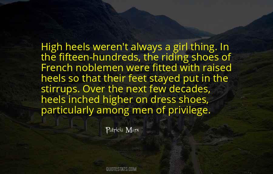 High Heels Shoes Quotes #1853329