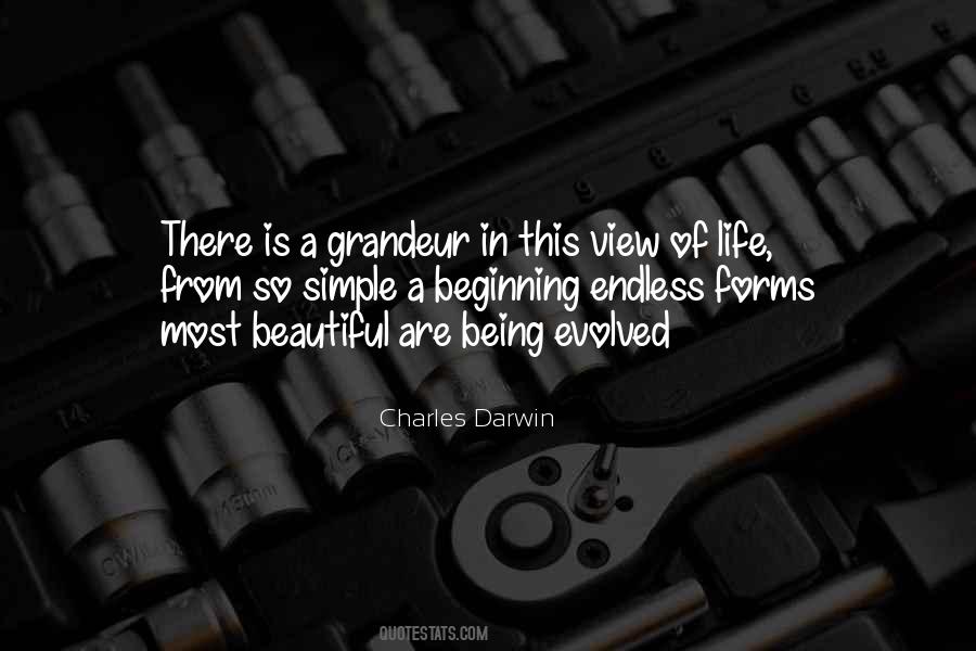 Endless Forms Most Beautiful Quotes #558598