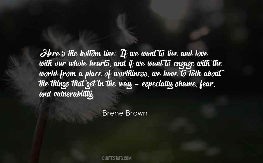 Quotes About Fear And Vulnerability #1242849