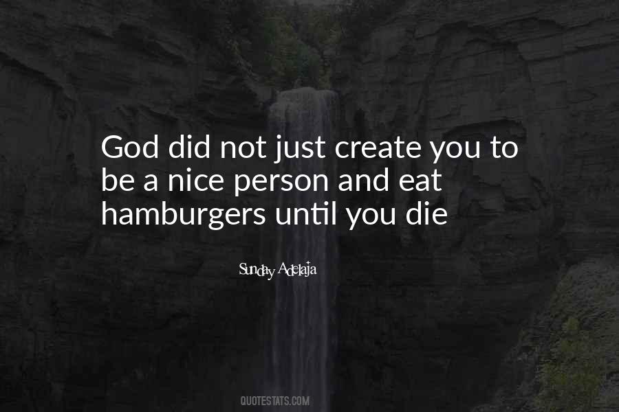 God Food Quotes #234544