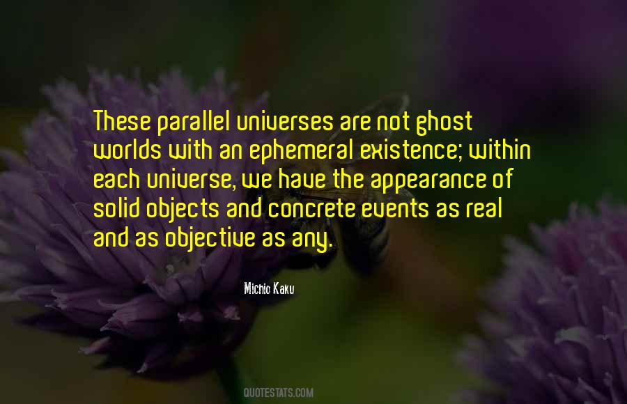 In A Parallel Universe Quotes #47141